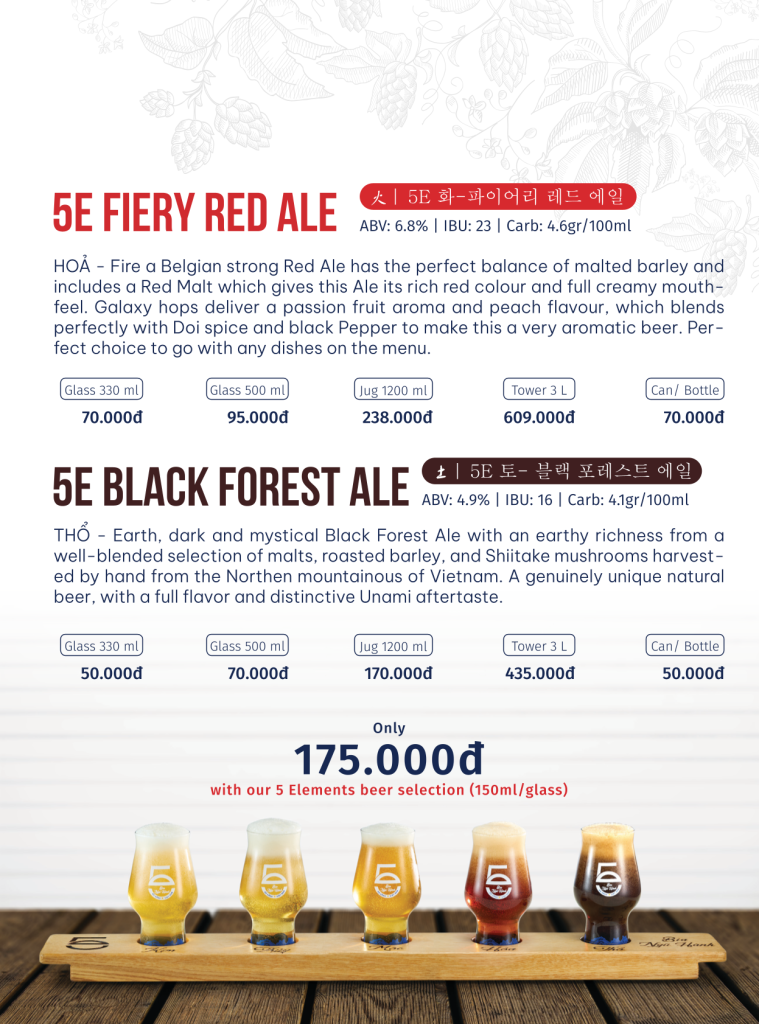 danang local craft beer - bia thủ công đà nẵng brazil bbq buffet