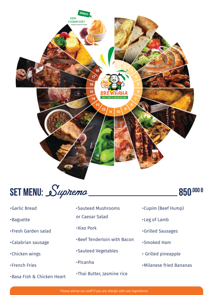 danang local craft beer - bia thủ công đà nẵng brazil bbq buffet
